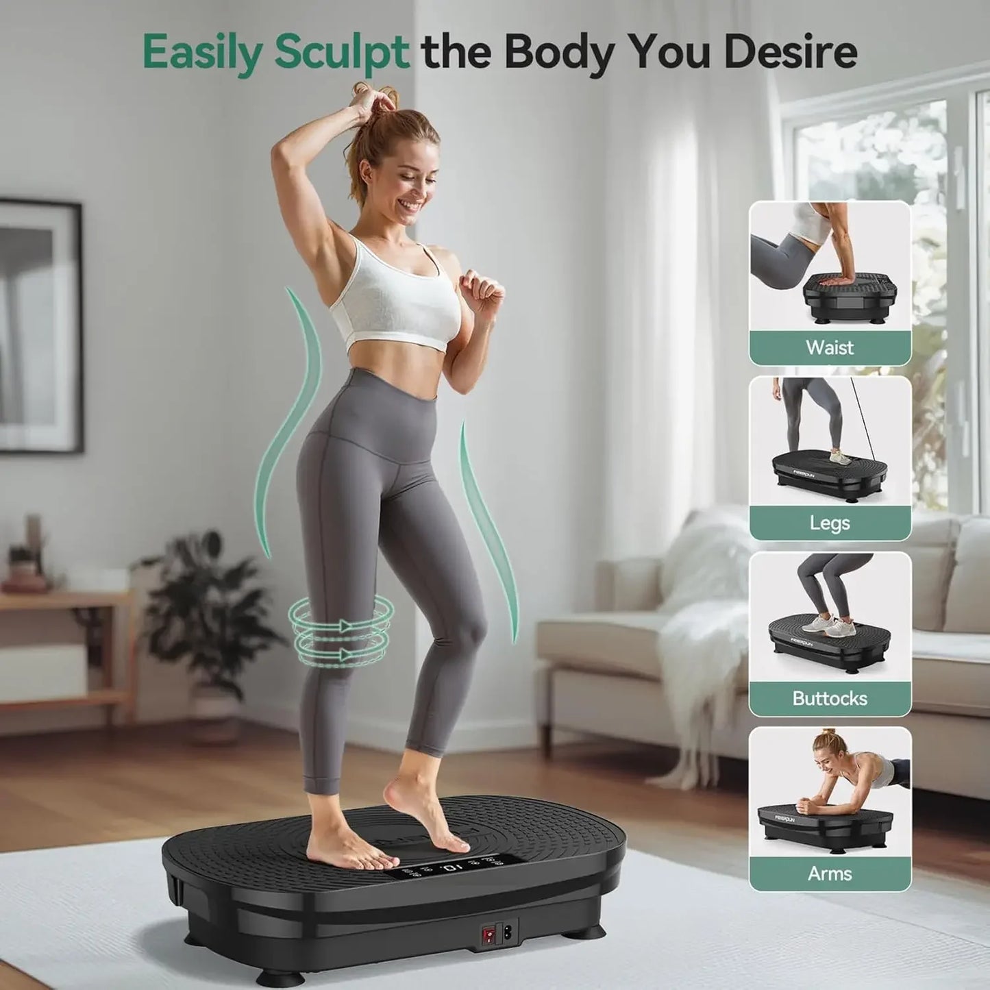 Vibration Plate Exercise Machine