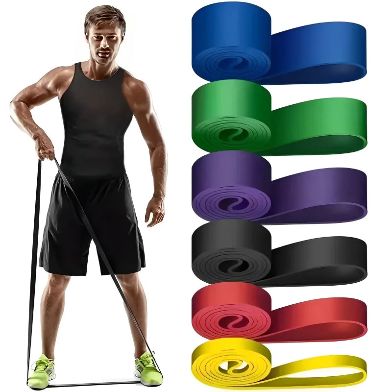 Elastic Band Resistance Strength Training Sports Fitness